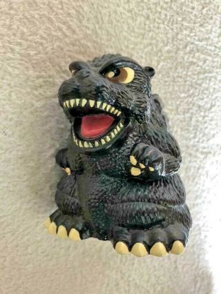 Vintage Godzilla King Of The Monsters Piggy Bank Retro Rare  From Japan