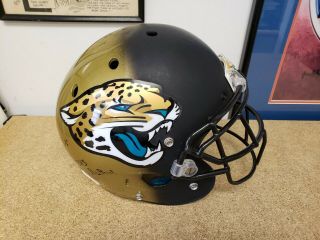2015 Jacksonville Jaguars Allen Robinson Game Worn 15 Helmet - Autographed