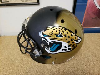 2015 Jacksonville Jaguars Allen Robinson Game Worn 15 Helmet - Autographed 3