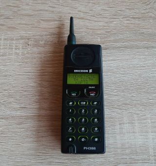 ≣ Old Ericsson Ph388 Mobile Vintage Rare Phone