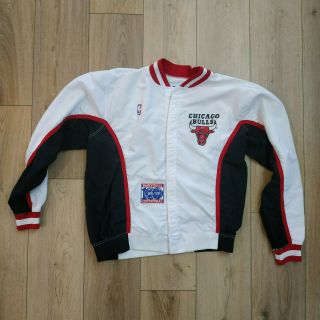 Bj Armstrong Chicago Bulls Warm Up Jacket Champion 44 1991/92