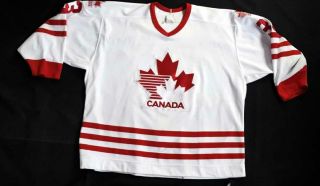 Canada National Team 33 Therien Game Worn Hockey Jersey