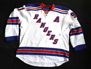 Mats Naslund A 91 York Rangers Game Worn Nhl Jersey