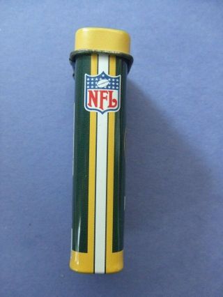 EMPTY TIN - GREEN BAY PACKERS Peppermint Chewing Gum Tin Last Lix - Collector ' s Item 3