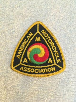 Vintage 1970s Ama American Motorcycle Association Membership Patch