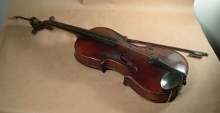 Fine Antique Violin Labeled Joh.  Bapt.  Schweitzer 1813 Fecit At Forman