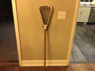 First Generation Vintage Antique Brine Plastic Lacrosse Stick Stx