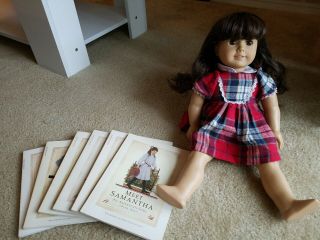 American Girl Samantha Parkington Doll Retired Pleasant Company Books
