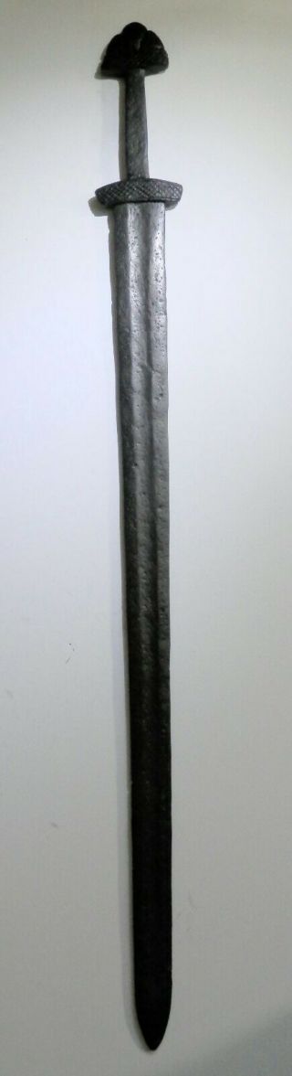 Extremely Fine Rare Scandinavian Norse Viking Sword Petersen Type S - Conserved