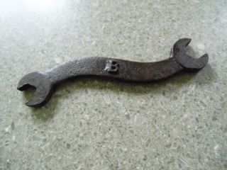 Antique/vintage Open Ended " S " Wrench - Bridgeport Hardware?