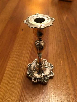 Fabulous Victorian Solid Silver Chamber Stick