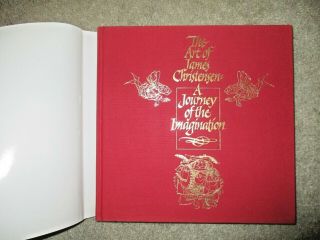 Art Of James Christensen A Journey Of The Imagination HCDJ First Edition 2