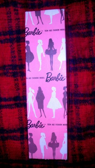 Vintage 1959 2 Blonde Pink Silhouette Dressed Box Ponytail Barbie TM 2