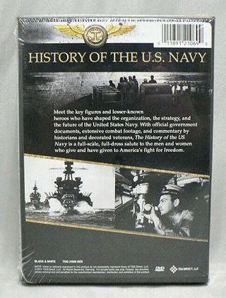 VINTAGE 2011 HISTORY OF THE U S NAVY 3 DISC BOX SET DVD 2