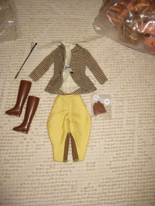 Vintage Barbie Complete Riding In The Park Outfit