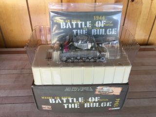 Vtg.  Corgi Die Cast Metal Battle Of The Bulge Sherman Tank