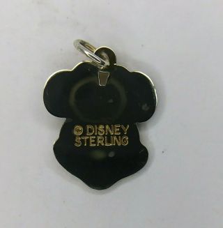 Rare Vintage Sterling Silver Authentic Disney Minnie Mouse Charm / Pendant 2