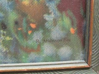 Vintage R.  Atkinson Fox Framed Lithograph Print 3