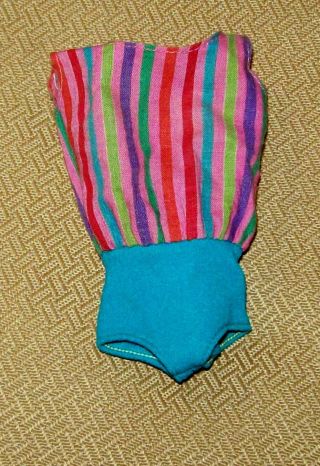 Vintage Swimsuit For American Girl Barbie Doll From 1960 