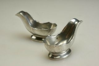 Matching Single Dunhill Paris Crown & Rose Pewter Pipe Stands Rests