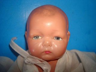 Vtg Antique All Celluloid Baby Doll Japan 1930s 8 1/2 "