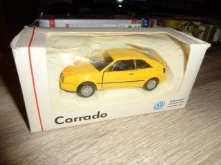 Vintage Nos Schabak Volkswagen Corrado 1:43 Dealer Promo Model Rare Yellow