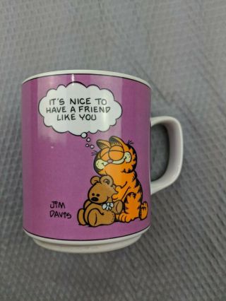 Garfield Coffee Mug Vintage 1978 " It 