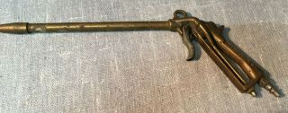 Binks Model 140 Solvent/degreaser Blow Gun - Vintage All Brass