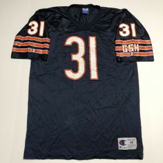 Vintage 90s Champion Chicago Bears Rashaan Salaam Jersey Size 44