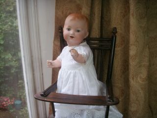 Old Antique Armand Marseille German Bisque Head 352 Character Baby Doll C.  1920