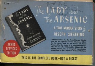 The Lady And The Arsenic Armed Services Edition 1944