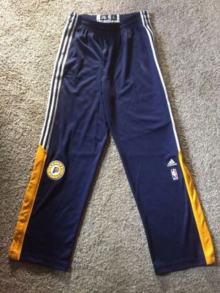 Lance Stephenson Indiana Pacers Team Issue Game Worn Adidas Warm Up Pants Sz Xl