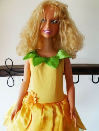 Barbie " Play My Size " Mattel Doll 1992 - 2005 38 " Tall
