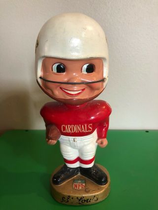 Vintage 1968 St Louis Cardinals Nfl Football Player Bobblehead Nodder Rare Japan