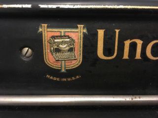 Antique Underwood No.  3 Standard Vintage Typewriter 1930 Serial 3633554 - 14 2