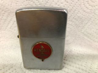Vintage Zippo Lighter.  Kendall Oil.  1950 - 57 Date Code.