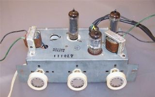 Vintage Rca Se 50eh5 Stereo Tube Amp Amplifier
