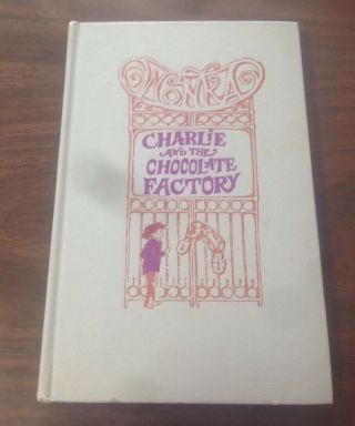Charlie And The Chocolate Factory 1964 Roald Dahl Gray Hardcover Willy Wonka