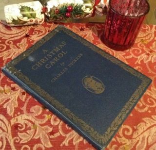 Charming Vintage A Christmas Carol Charles Dickens Circa 1930 By G Wilkinson Hb