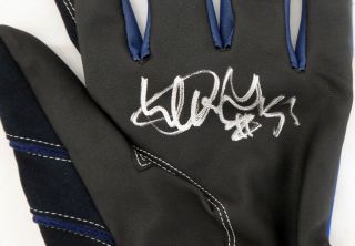 Ichiro Suzuki Game Mizuno Defensive Glove W/ Signed Cert 