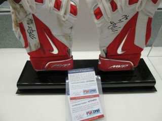 Mike Trout Signed / Autographed Game Batting Gloves Psa/dna 2014 Mvp Auto