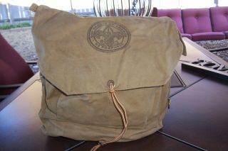 Vintage Boy Scouts Of America No.  573 Haversack Hiking Backpack