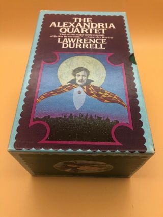 The Alexandria Quartet By Lawrence Durrell 1975 Four Paperbacks In Slipcase