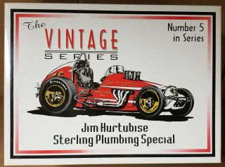 Gmp Vintage Series 1:18 Jim Hurtubise Sterling Plumbing 56 Sprint Car