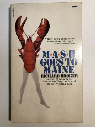 M A S H Goes To Maine 1973 Paperback By Richard Hooker