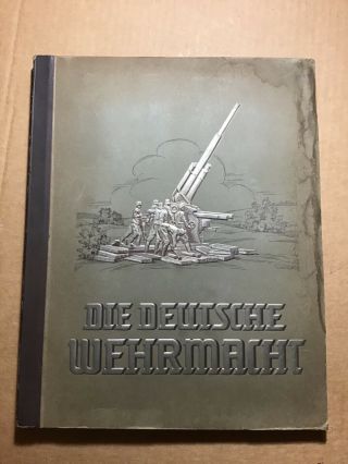 1936 Die Deutsche Wehrmacht Cigarette Card Album Germany Army Heer Book Picture