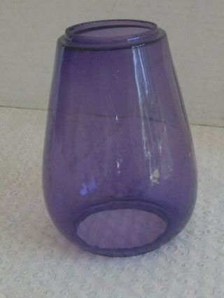 Vintage Dietz Style Purple Lens For Lamp Lantern