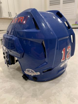 Ny Rangers Official Game Helmet Steiner Sports Certified