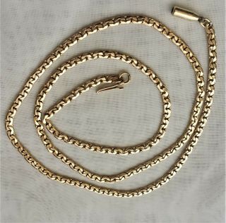 Vintage Krementz 1/20th 14k Gold Filled Yellow C - Link Chain Necklace 21 " 10.  5 Gm