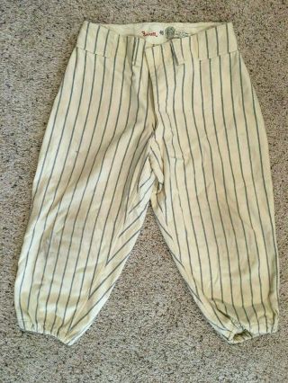 Wes Ferrell 1939 York Yankees Game Worn Flannel Home Pinstripe Pants